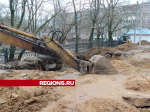 Коммунальные службы устраняют аварию на водопроводе в Егорьевске