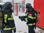 Пожарные в Егорьевске провели тренировку в средствах индивидуальной защиты органов дыхания