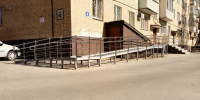 Пандус для маломобильных жителей обустроили в доме №4 в третьем микрорайоне - Regions.Ru