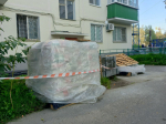 Многоэтажка в 1-м микрорайоне получит обновленный фасад